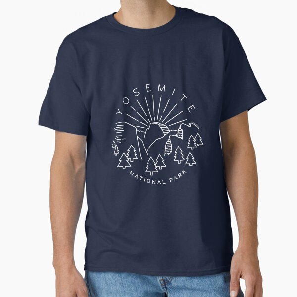 Yosemite National Park Classic T-Shirt for Sale by TinyBee