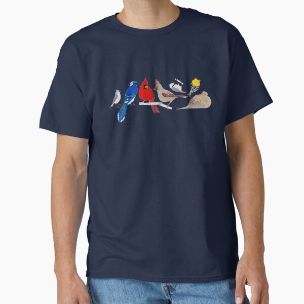 Feeder Birds Classic T-Shirt for Sale by LadyElizabeth