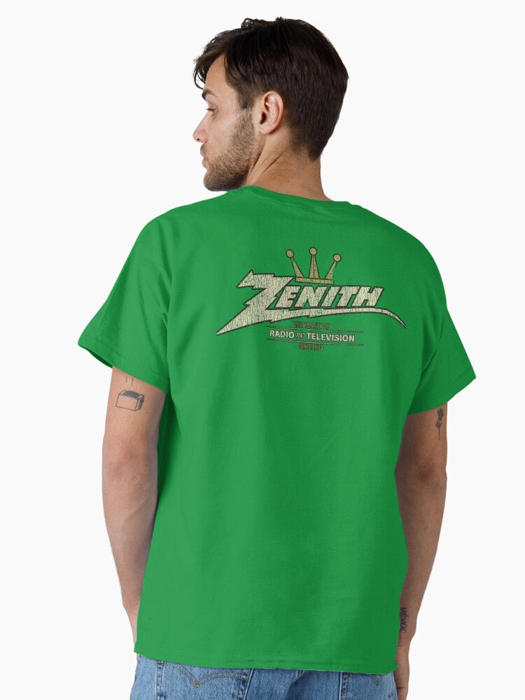 Zenith Royalty of Radio and Television 1923 Classic T Shirt T Shirt Premium Print Modern Aesthetic