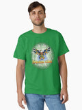 Freedom Vibes Retro Eagle Vintage 70s Pop Art Style Classic Shirt T Shirt US Trend