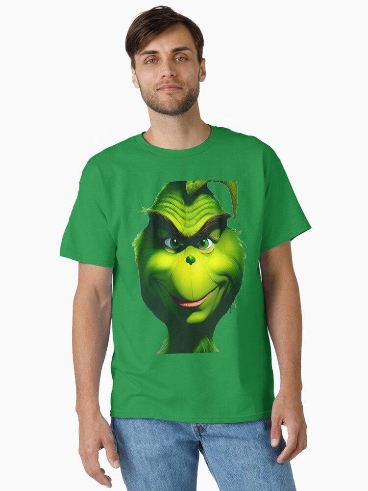 Grinch smiling like a crocodile Classic T Shirt T Shirt Holiday Trending Christmas Season Pick