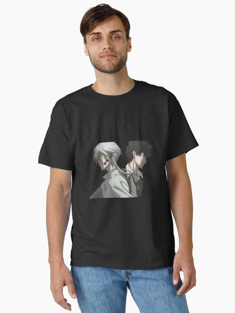 Shougo Shogo Makishima Psycho Pass Stickers Classic Shirt T Shirt Clean Design