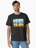 Support Ukraine Stamp Russian warship go yourself Stop War Classic Shirt T Shirt US Market