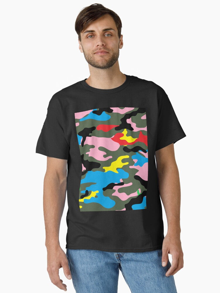 rainbow camo camouflage Classic T Shirt T Shirt Trending 2025 Hot Search US