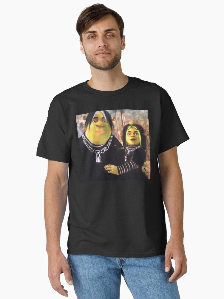 eboy shrek and egirl fiona Classic T-Shirt | Premium Unisex T-Shirt, Trending Graphic Tee