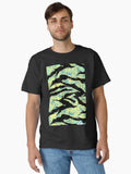 Rad camouflage woodcut camo pattern Classic T Shirt T Shirt Premium Quality High CTR Pick
