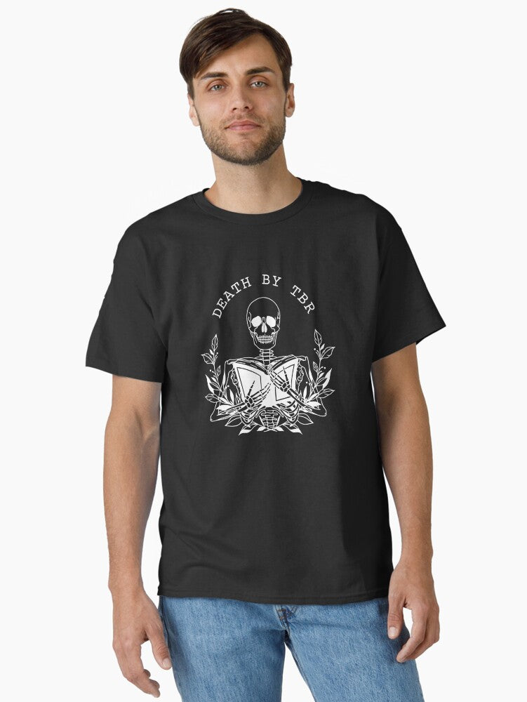 Death by TBR Classic T Shirt T Shirt Aesthetic Fit Top Rated Design