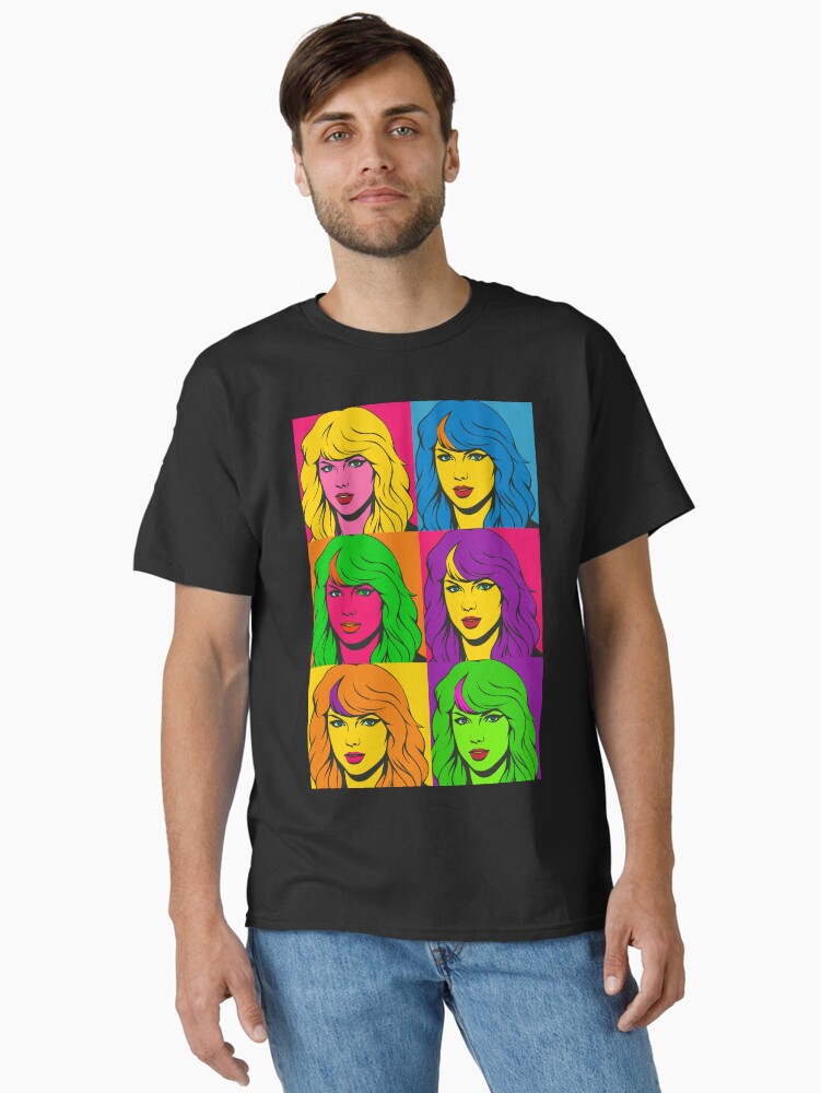 Taylor Swift inspired by Andy Warhol Classic T Shirt T Shirt High Search Demand Gift Ready