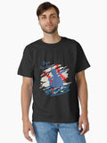 Born to play Baseball sportsperson Classic T Shirt T Shirt Viral TikTok Daily Wear