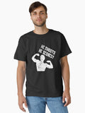He Shoots He Scores Shirt Funny New Dad Shirt Pregnancy Classic Shirt T Shirt Premium Quality