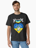 Pray for Ukraine I Stand with Ukraine Classic Shirt T Shirt Peace Message