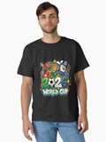 2026 Soccer Event Urban Graffiti Mascot Paint Splatter Design Classic T-Shirt