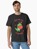 You are my valentine cute dinosaur Valentine day Classic Shirt T Shirt Premium Print