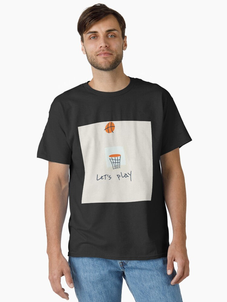 Let's Play - Basketball Sport Classic T-shirt | Premium Basketball Jersey | Fan Edition Apparel