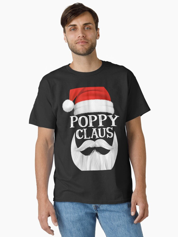 Poppy Claus Santa Family Matching Christmas Pajamas Gift Classic T-Shirt | Premium Unisex T-Shirt, Trending Graphic Tee