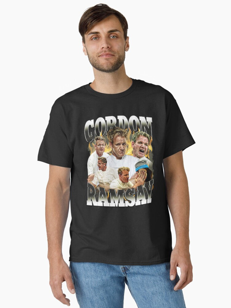 Gordon Ramsay bootleg design Classic T-Shirt | Premium Unisex T-Shirt, Trending Graphic Tee