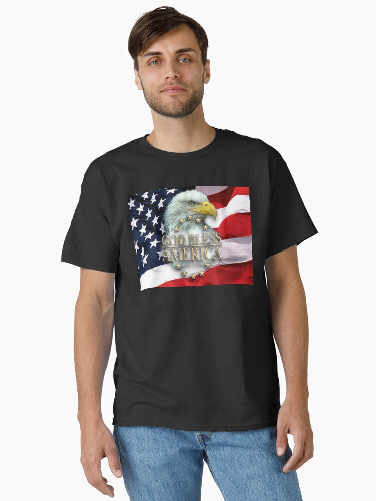 God Bless America Classic Shirt T Shirt Premium Quality
