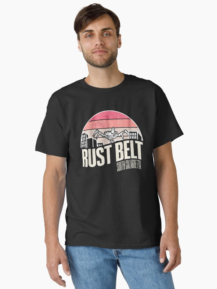 Rust Belt Raiders Retro Sunset Arc Classic T Shirt T Shirt Trending 2025 High Search Demand
