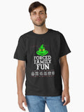 Forced Family Fun Funny Holidays Survival Mode Activated Funny Grinch Classic T Shirt T Shirt Holiday Trending Christmas