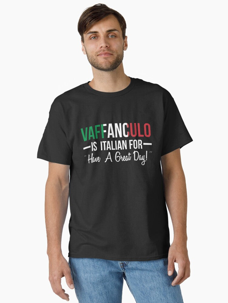 Vaffanculo Classic T Shirt T Shirt Viral TikTok Find Gift Ready