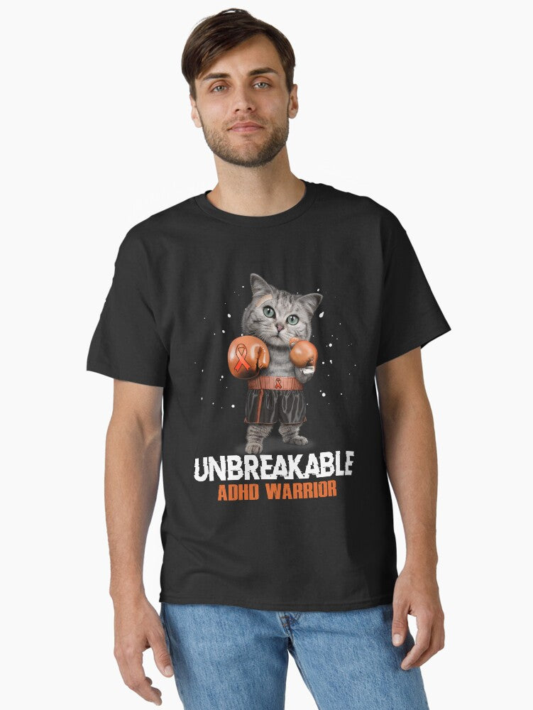 ADHD Warrior - I Battle ADHD What Is Your Superpower? Classic T-Shirt
