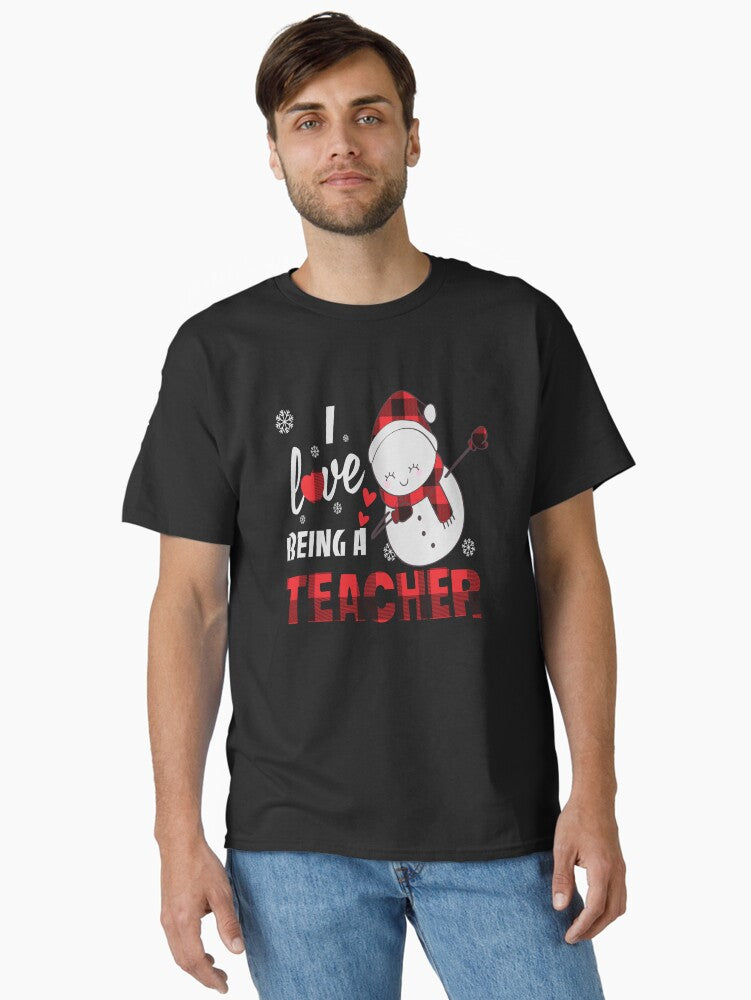Snowman Teacher Christmas Special Classic T Shirt T Shirt Gift Ready