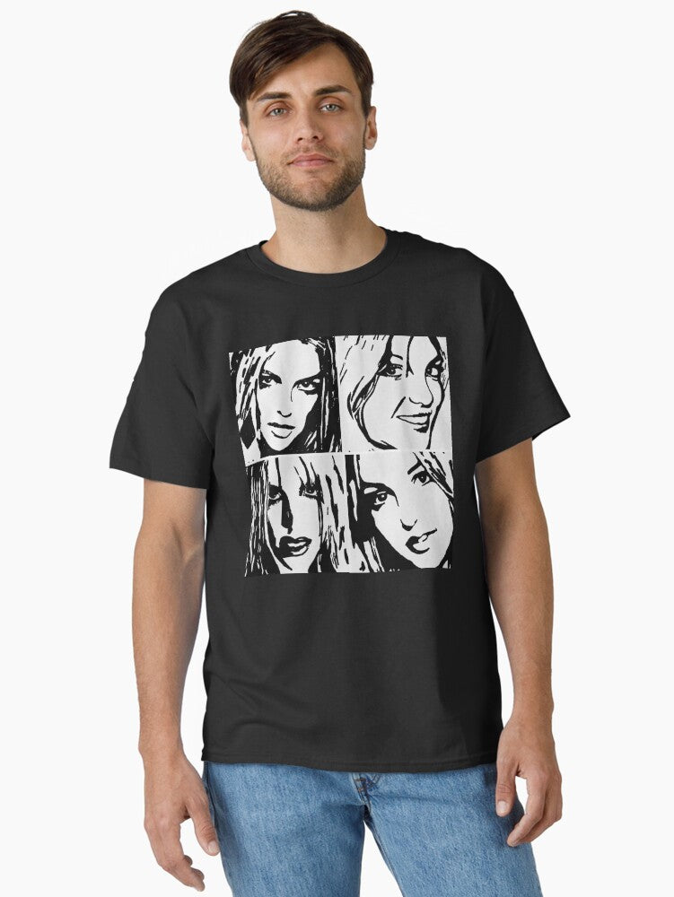 Britney Collage Classic T Shirt T Shirt Viral TikTok Gift Ready