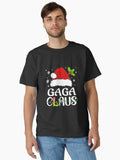 Gaga Claus Christmas Pajama Family Classic T-Shirt | Premium Unisex T-Shirt, Trending Graphic Tee