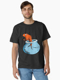 Fish cool Classic T Shirt T Shirt Streetwear Style Limited Drop Feel