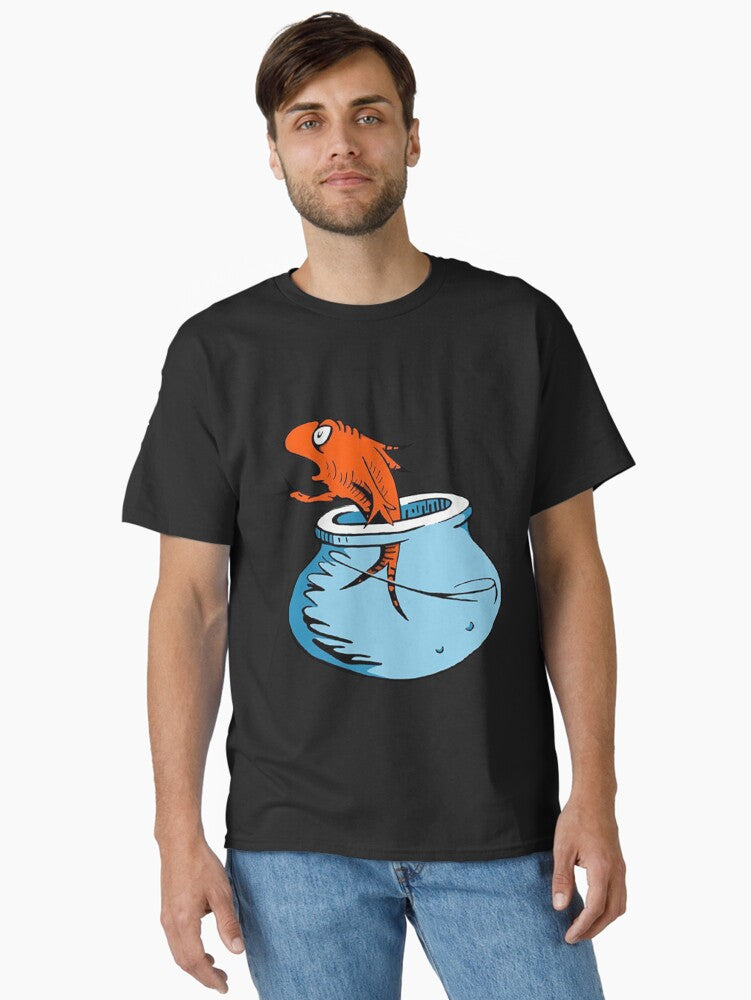 Fish cool Classic T Shirt T Shirt Streetwear Style Limited Drop Feel