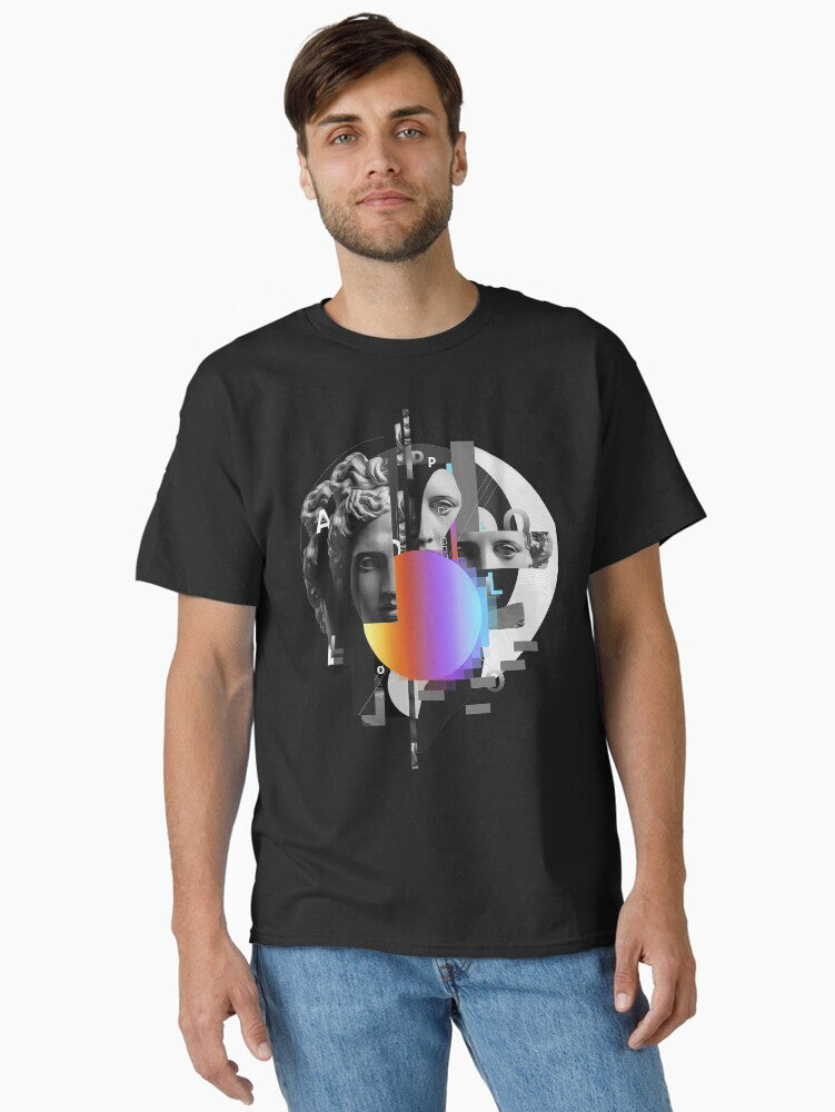 Greek Vaporwave Aesthetic Angel Classic T Shirt T Shirt Comfort Fit Gift Ready