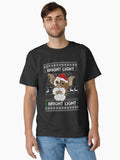 Bright Light Gremlins Christmas Pattern Classic TShirt T-Shirt | Best-Selling Design | Great For Christmas Season