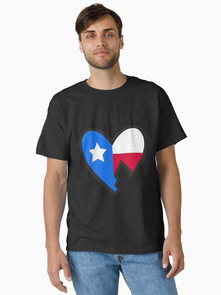 HBK Shawn Michaels Texas Heart Classic T Shirt T Shirt Gift Ready