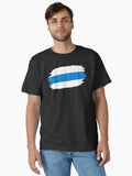 New Russian Flag White Blue White Russia Flag Peace Classic Shirt T Shirt Gift Ready