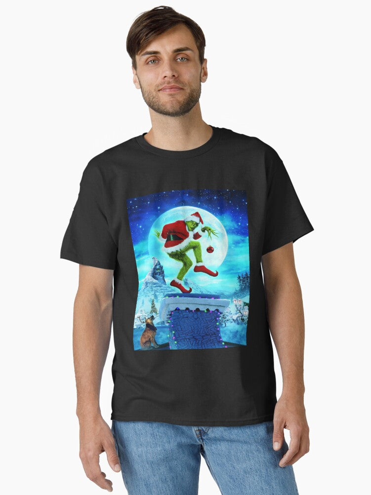 Art The Grinch Classic T Shirt T Shirt Holiday Trending Christmas Season Pick