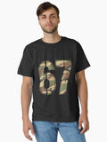 Sixty Seven Camo Pattern Number With Outdoor Vibe Classic T Shirt T Shirt Best Seller Look High CTR Pick