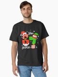 67 Meme Six Seven Santa With Elf Christmas Classic T Shirt T Shirt Viral TikTok Find US Top Pick
