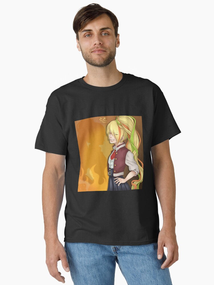 Burninampx27 Hot Saki Nikaidou print Classic T-Shirt Poster | Trending Design | High Demand Item