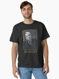 Jorge Luis Borges Portrait Painting Classic T Shirt T Shirt Trending 2025 Streetwear Essential
