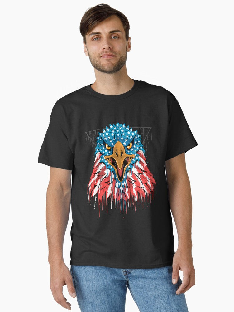 American Flag Eagle Classic Shirt T Shirt US Trend