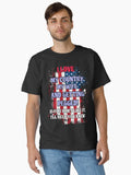 God Bless America and Pegging Classic T-Shirt | Premium Unisex T-Shirt, Trending Graphic Tee