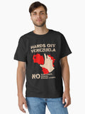 Free Venezuela Hands Off Venezuela Vintage Classic Shirt T Shirt Everyday Wear