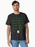WOW WOW WOW WOW WOW Relaxed Fit Classic Shirt T Shirt Minimal Style