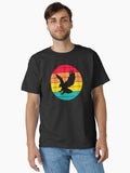 American eagle during sunset Classic Shirt T Shirt Minimal Style