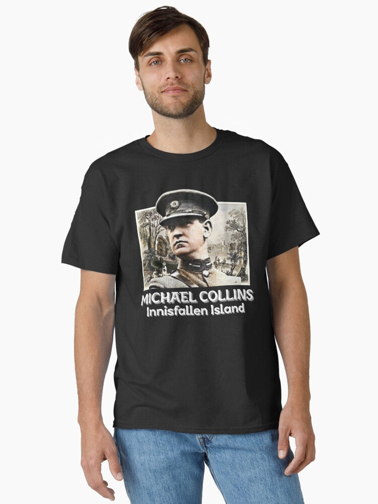 Collins Irish Freedom Fighter Hero Irish Free State Classic T Shirt T Shirt US Market