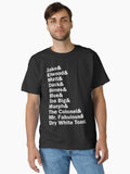 Funny Names x Blues Brothers Band Classic T Shirt T Shirt Clean Design