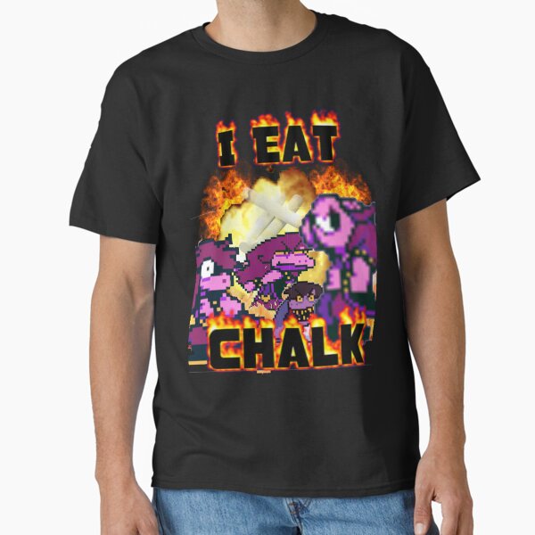 I eat chalk Susie deltarune  Classic T-Shirt for Sale by staticshops