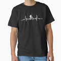 Mountain Bike Heartbeat - Biking Bike Cycling Cyclist Bicycle T-shirt Tee Gift Classic T-Shirt for Sale by mrsmitful