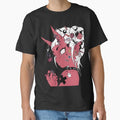 Vaporwave Evil Girl Streetwear Style Classic T-Shirt by OWLvision33