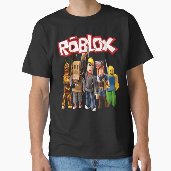 Roblox Characters With Logo Classic T-Shirt for Sale by brendauxerin